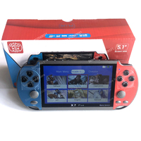 5.1 cal X7 Plus gra wideo konsola 8GB podwójny joystick przenośna konsola do gier dla dzieci przenośna retro konsola do gier 6
